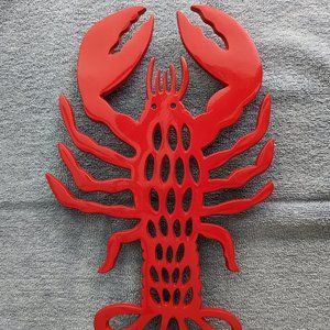 NWT Crate & Barrel Harborside Red Lobster Trivet